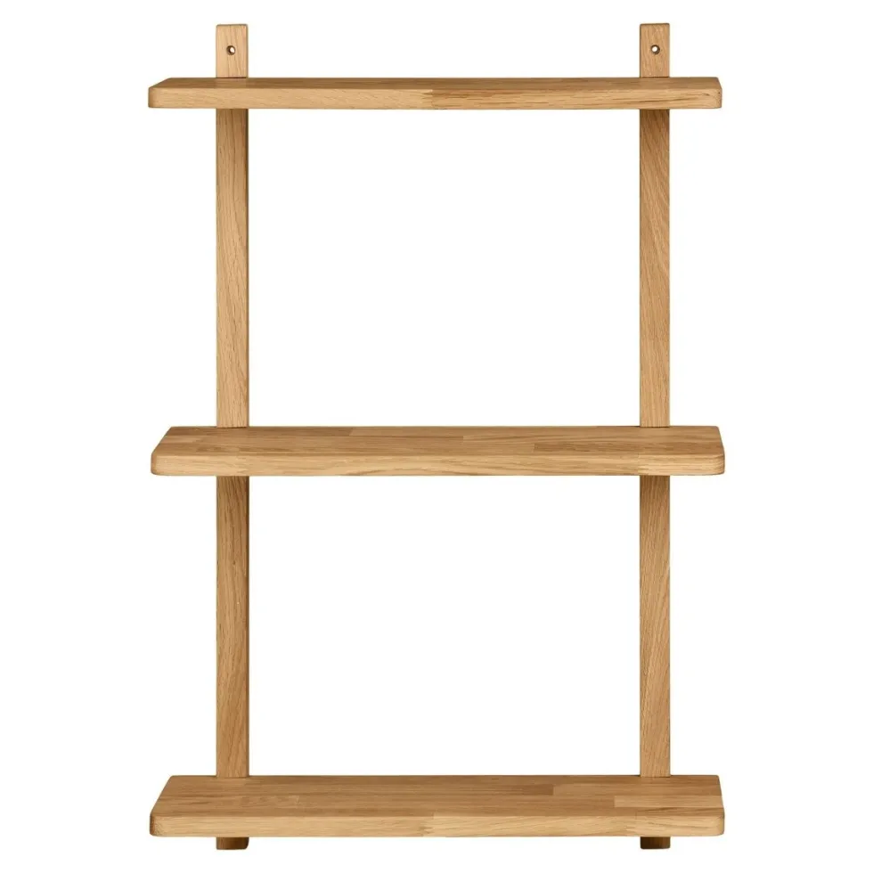 Townsville vegghylle eik 20 x 50 x 75 cm