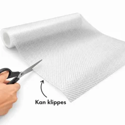 Transparent antisklimatte til skuff og skap 50 cm x 1,5 m