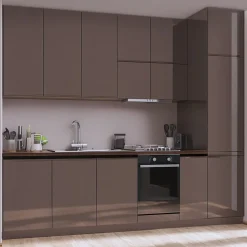 Uni lack taupe kontaktplast