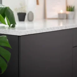 Uni matt antrasitt varm grå kontaktplast