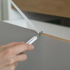 Uni Matt grå kontaktplast