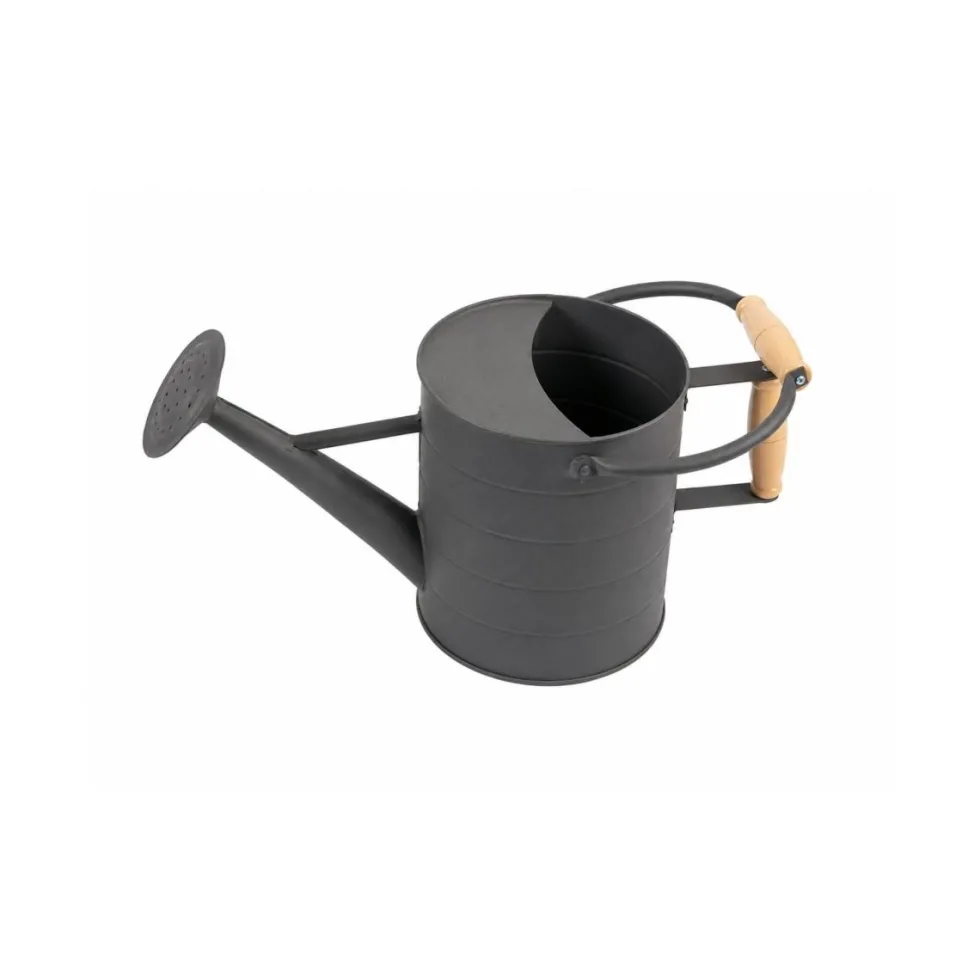Vannkanne mørk grå i metall 42 x 17 x 19 cm