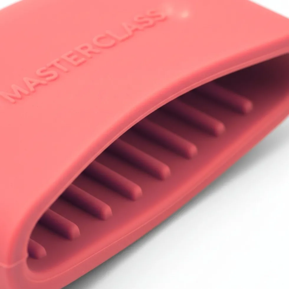 Varmebestandige håndtakstrekk i silikon rosa