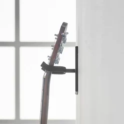Vegghengt gitarholder sort
