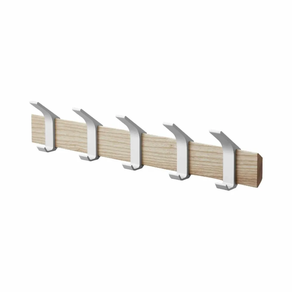 Veggmontert knaggrekke beige 50 x 10 cm