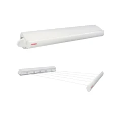 Veggmontert tørkestativ Rollfix 210 Longline