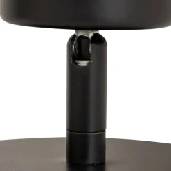 Vico vegg- og taklampe sort med 1 justerbar spot 10 cm
