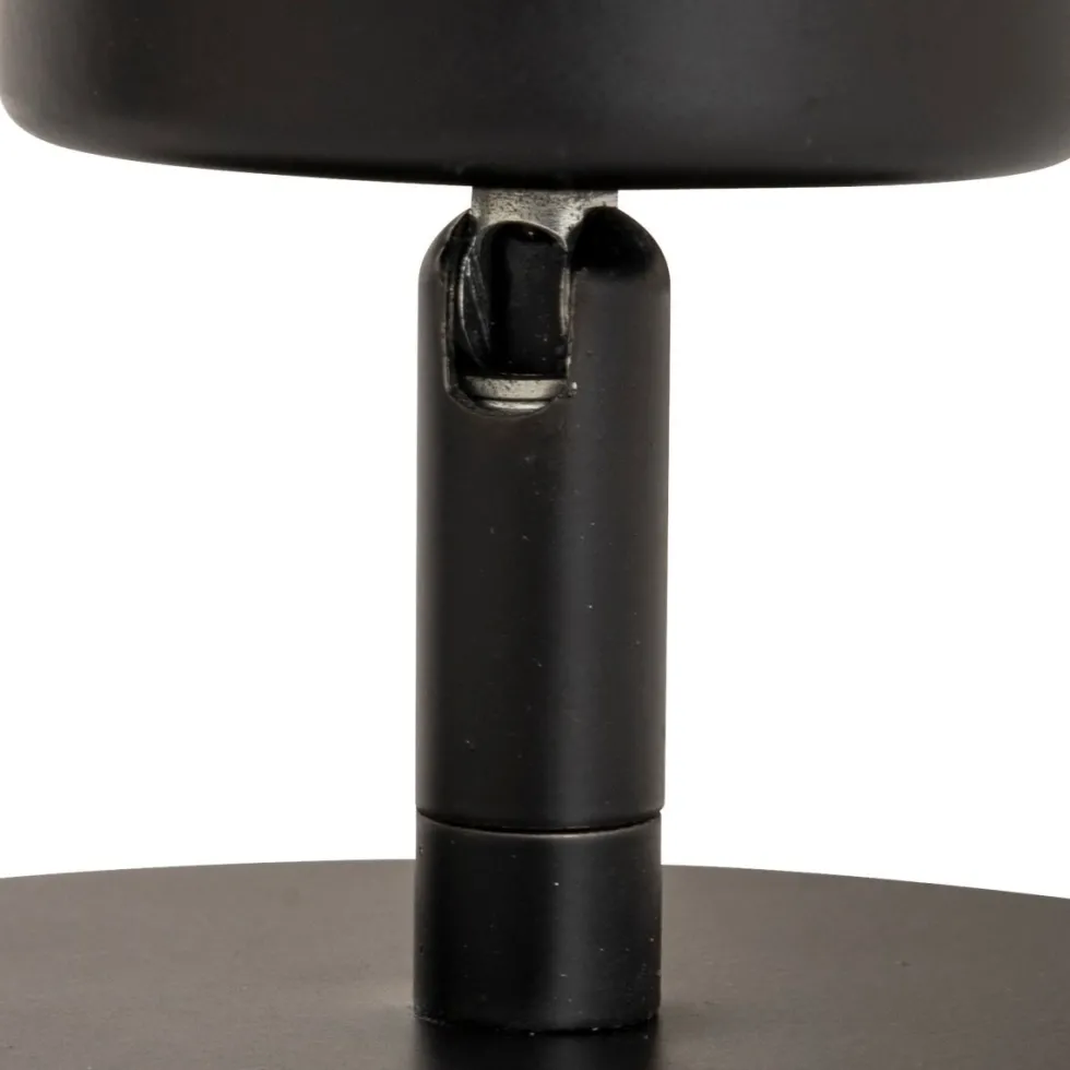 Vico vegg- og taklampe sort med 1 justerbar spot 10 cm