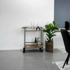 Vita barvogn 68 x 40 x 79 cm, treverk