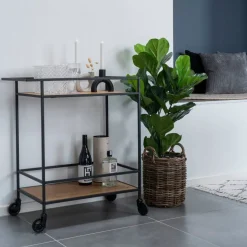 Vita barvogn 68 x 40 x 79 cm, treverk