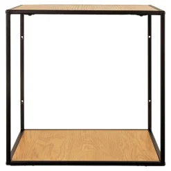 Vita vegghylle eikelook sort ramme 36 x 36 cm