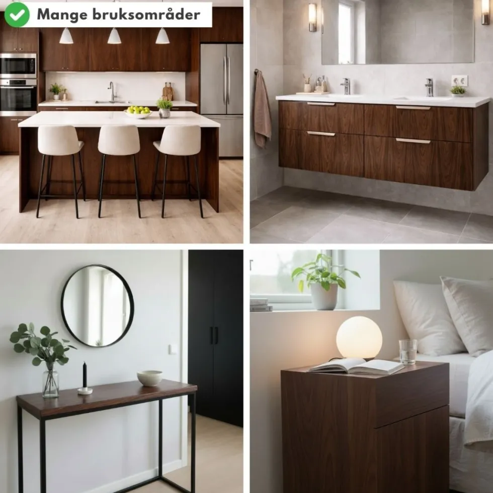 Walnut Deep kontaktplast
