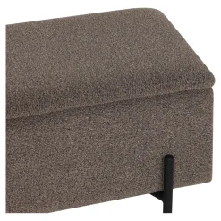 Watford benk med oppbevaring, boulcé brun 95 x 36,5 x 34 cm