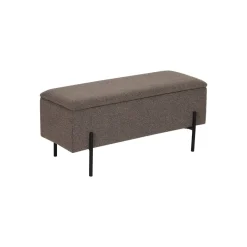 Watford benk med oppbevaring, boulcé brun 95 x 36,5 x 34 cm