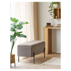 Watford benk med oppbevaring, boulcé brun 95 x 36,5 x 34 cm